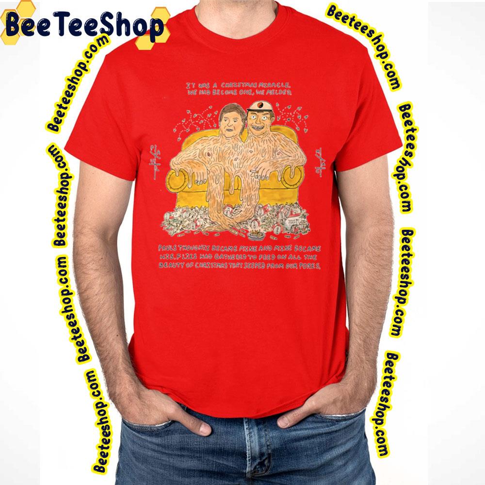 It Was A Christmas Miracle We Had Become One We Melded Trending Unisex T-Shirt It Was A Christmas Miracle We Had Become One We Melded Trending Unisex T-Shirt