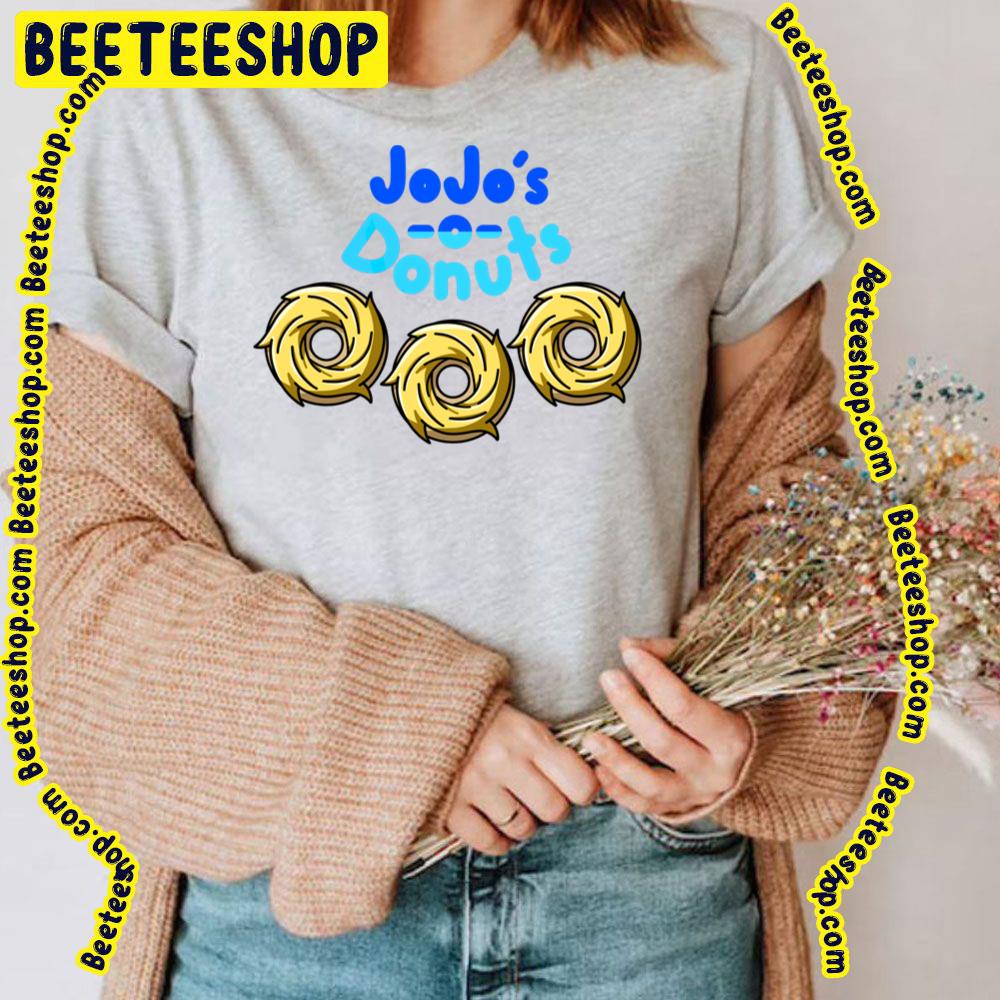 Jojo's Donuts Giorno Edition Trending Unisex T-Shirt Jojo's Donuts Giorno Edition Trending Unisex T-Shirt