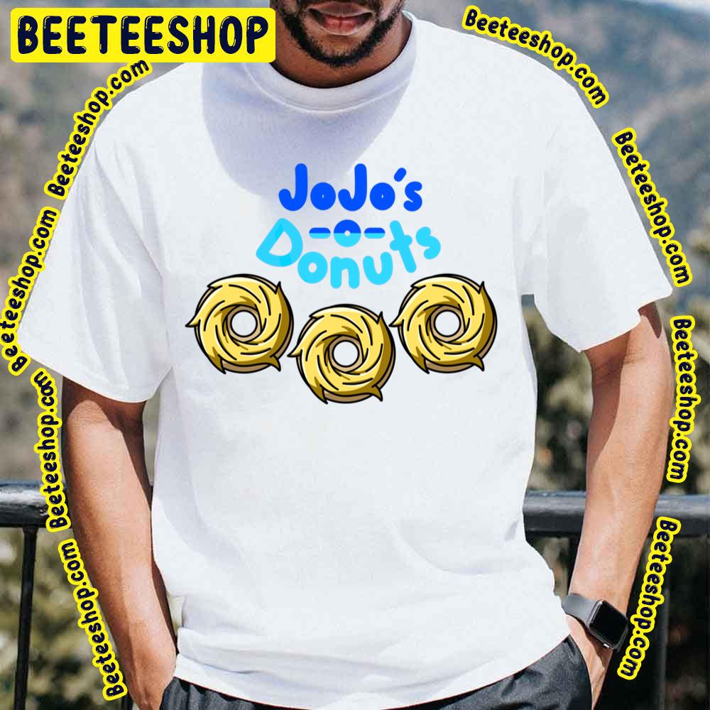 Jojo's Donuts Giorno Edition Trending Unisex T-Shirt Jojo's Donuts Giorno Edition Trending Unisex T-Shirt