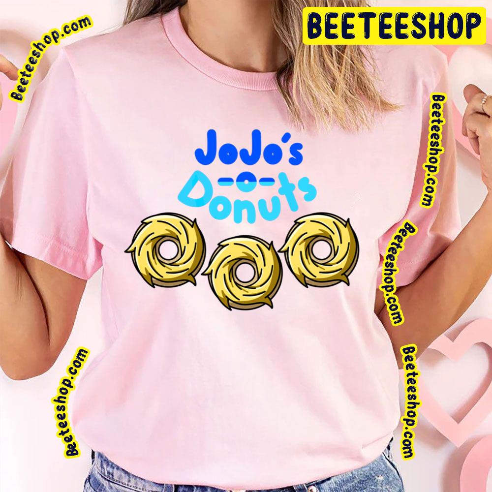 Jojo's Donuts Giorno Edition Trending Unisex T-Shirt Jojo's Donuts Giorno Edition Trending Unisex T-Shirt