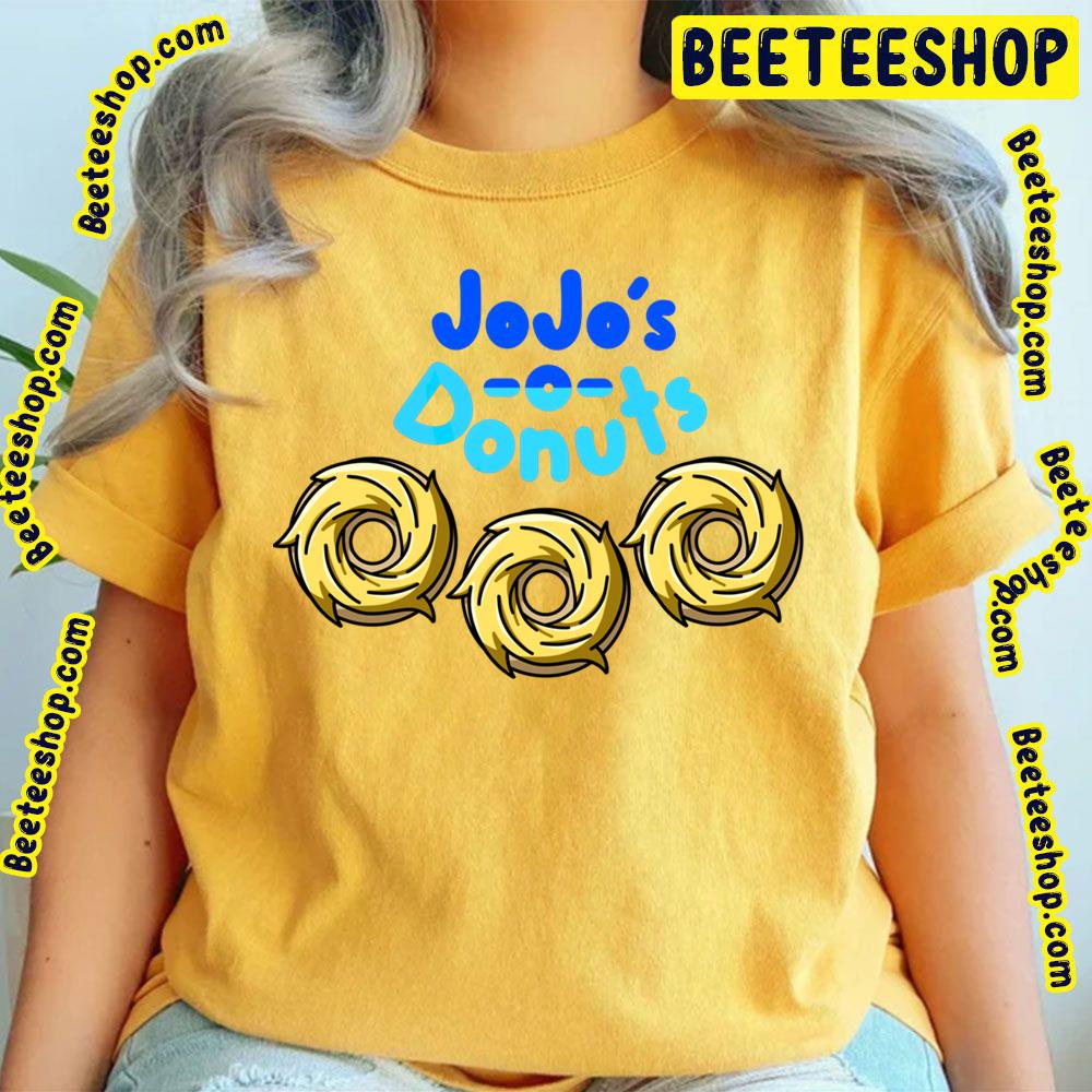 Jojo's Donuts Giorno Edition Trending Unisex T-Shirt Jojo's Donuts Giorno Edition Trending Unisex T-Shirt
