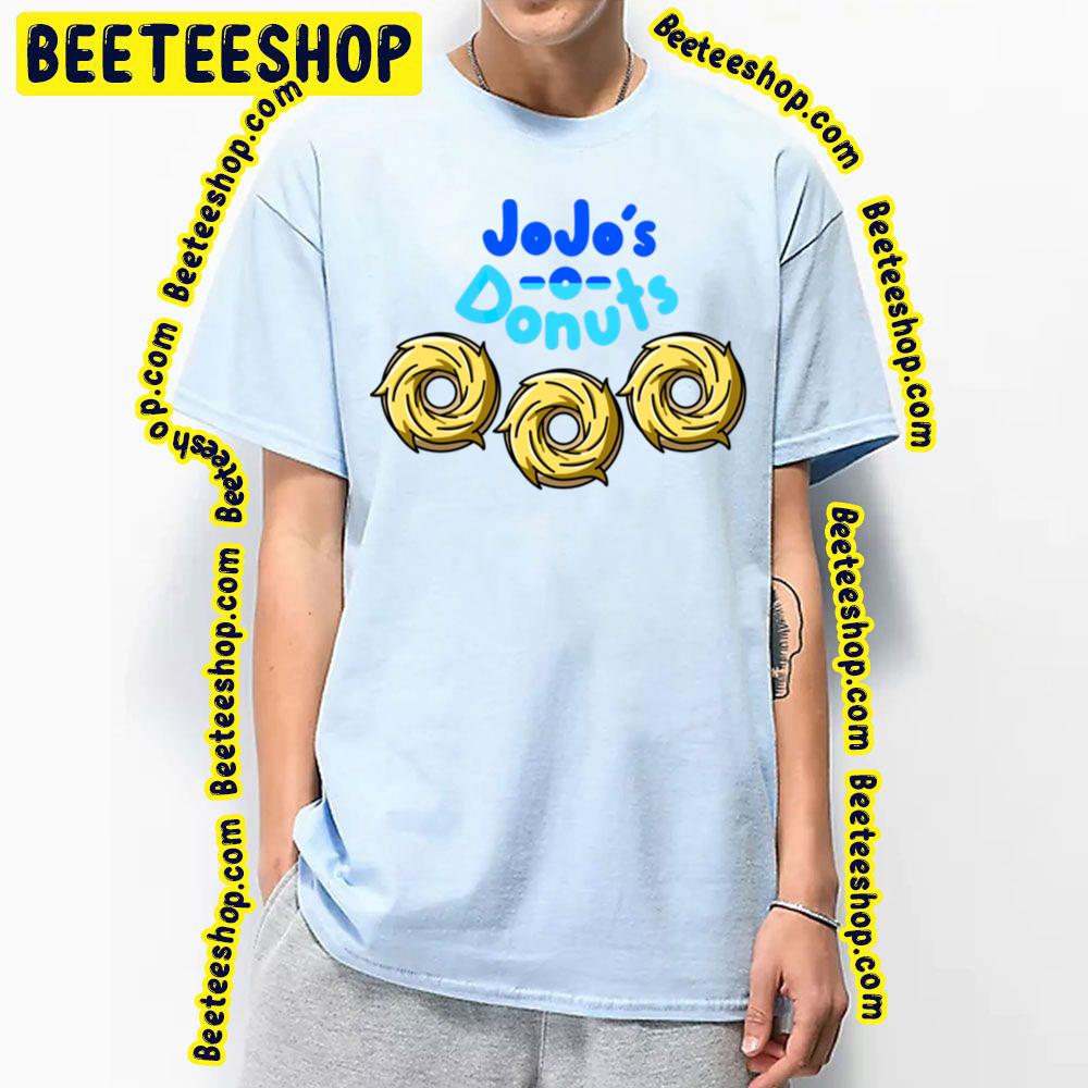 Jojo's Donuts Giorno Edition Trending Unisex T-Shirt Jojo's Donuts Giorno Edition Trending Unisex T-Shirt