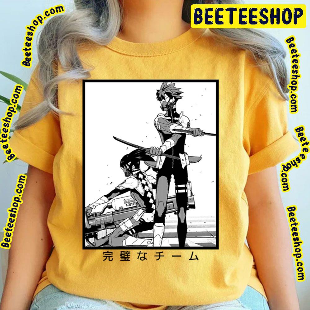 Kaiju No8 The Perfect Duo In Japanese Monster #8 Trending Unisex T-Shirt Kaiju No8 The Perfect Duo In Japanese Monster #8 Trending Unisex T-Shirt