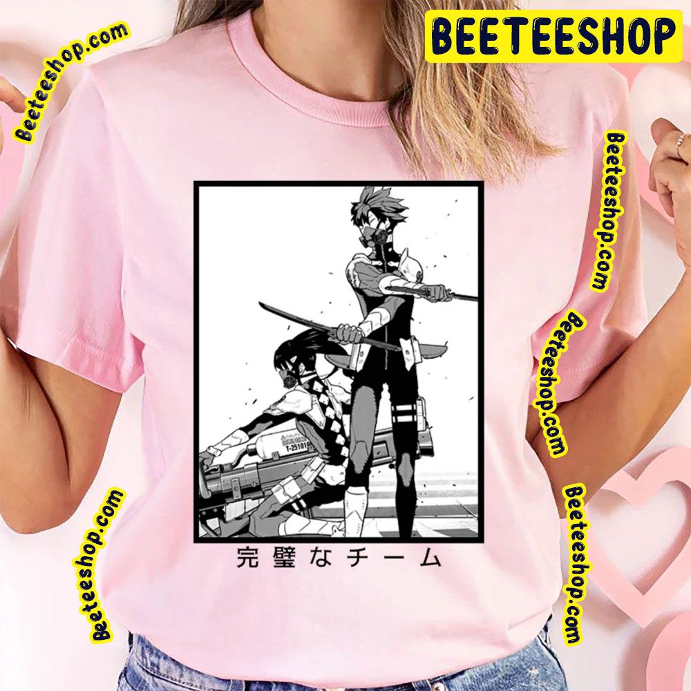 Kaiju No8 The Perfect Duo In Japanese Monster #8 Trending Unisex T-Shirt Kaiju No8 The Perfect Duo In Japanese Monster #8 Trending Unisex T-Shirt