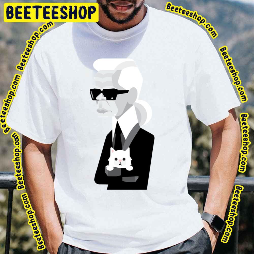 Karl Karlito With His Cat Trending Unisex T-Shirt Karl Karlito With His Cat Trending Unisex T-Shirt