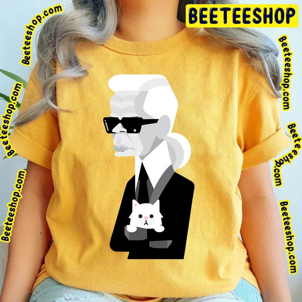 Karl Karlito With His Cat Trending Unisex T-Shirt Karl Karlito With His Cat Trending Unisex T-Shirt