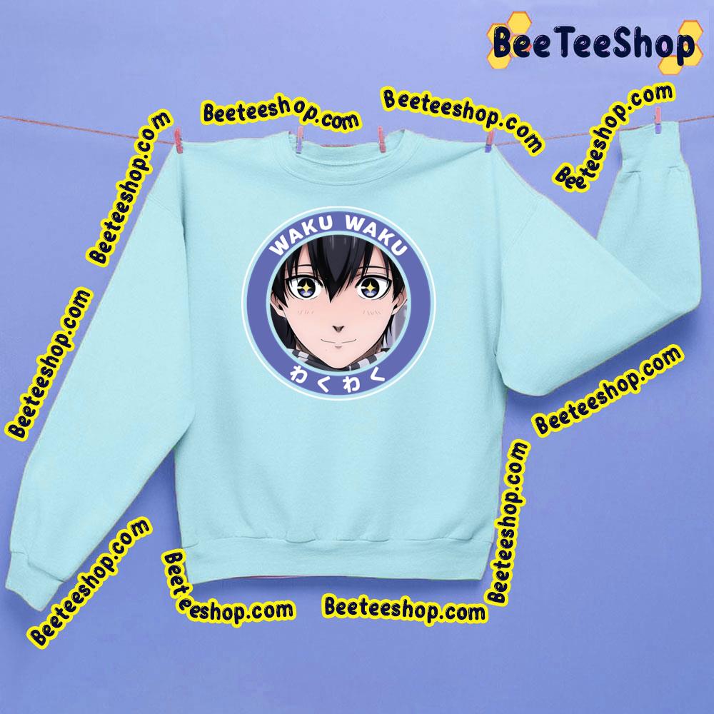 Kawaii Yoichi Isagi Waku Waku Blue Lock Trending Unisex Sweatshirt Kawaii Yoichi Isagi Waku Waku Blue Lock Trending Unisex Sweatshirt