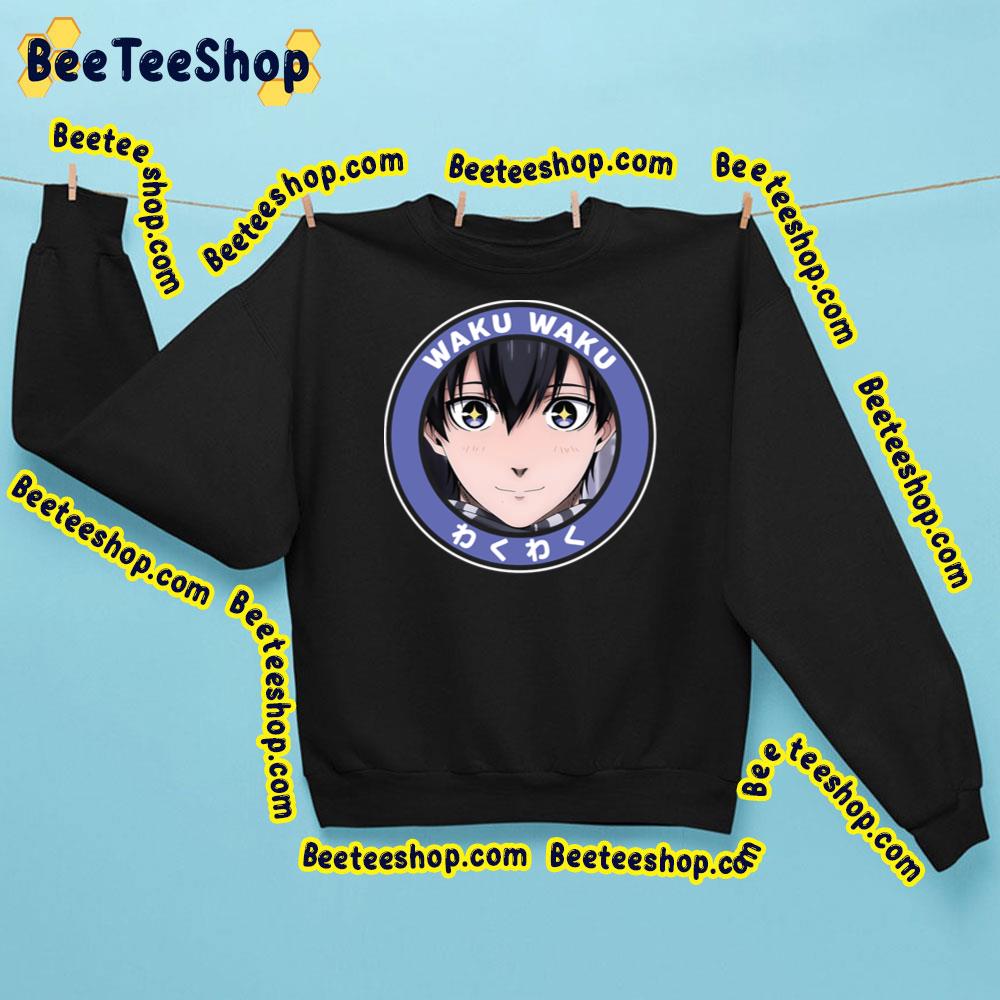 Kawaii Yoichi Isagi Waku Waku Blue Lock Trending Unisex Sweatshirt Kawaii Yoichi Isagi Waku Waku Blue Lock Trending Unisex Sweatshirt
