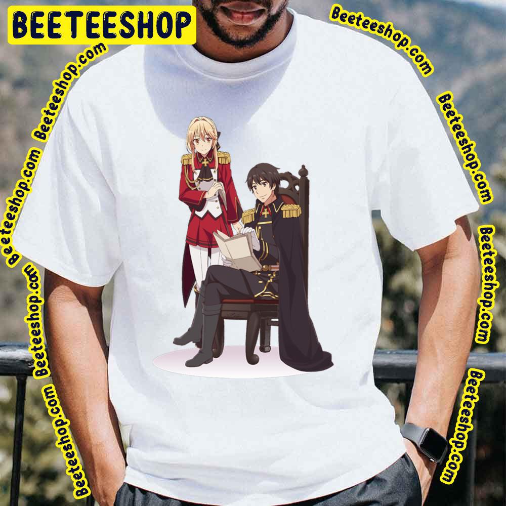 Kazuya & Liscia Genjitsu Shugi Yuusha No Oukoku Saikenki Trending Unisex T-Shirt Kazuya & Liscia Genjitsu Shugi Yuusha No Oukoku Saikenki Trending Unisex T-Shirt