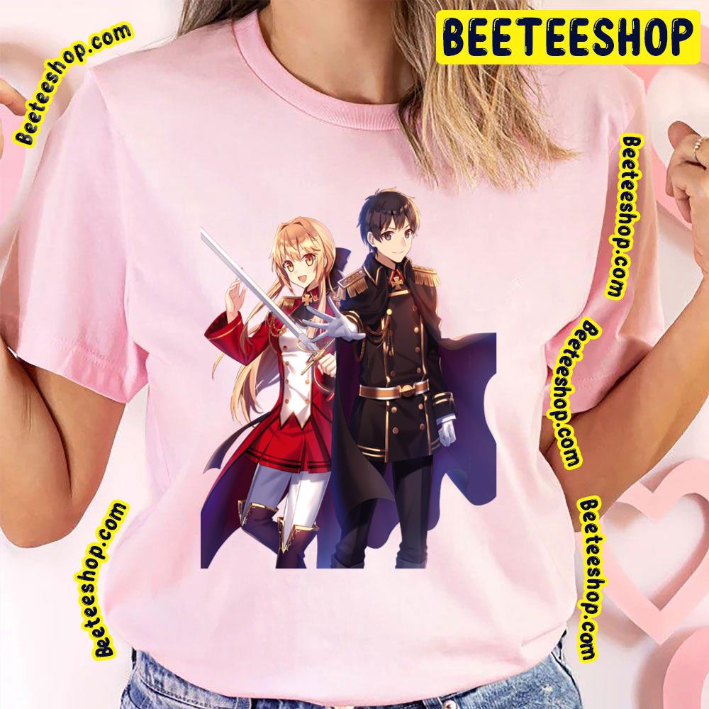 Kazuya Souma And Liscia Elfrieden How A Realist Hero Rebuilt The Kingdom Trending Unisex T-Shirt Kazuya Souma And Liscia Elfrieden How A Realist Hero Rebuilt The Kingdom Trending Unisex T-Shirt