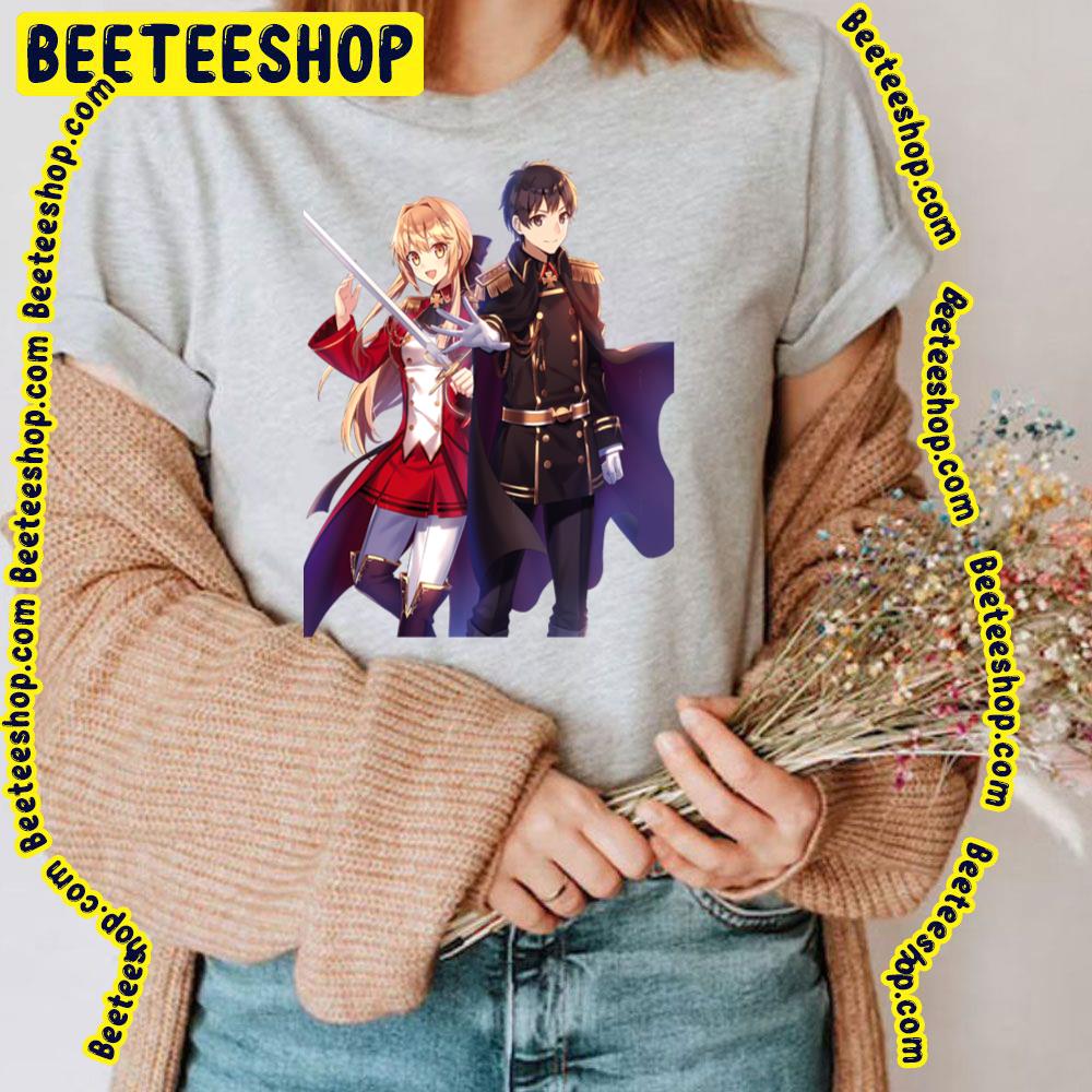 Kazuya Souma And Liscia Elfrieden How A Realist Hero Rebuilt The Kingdom Trending Unisex T-Shirt Kazuya Souma And Liscia Elfrieden How A Realist Hero Rebuilt The Kingdom Trending Unisex T-Shirt