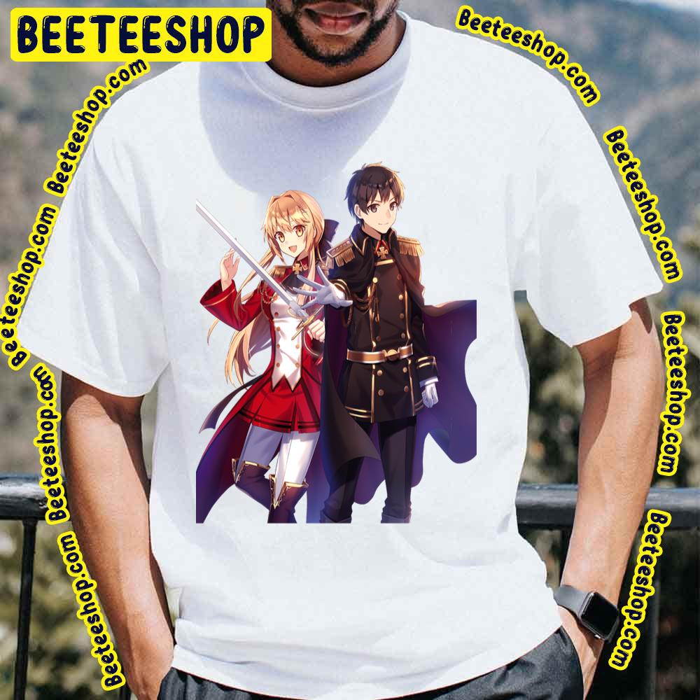 Kazuya Souma And Liscia Elfrieden How A Realist Hero Rebuilt The Kingdom Trending Unisex T-Shirt Kazuya Souma And Liscia Elfrieden How A Realist Hero Rebuilt The Kingdom Trending Unisex T-Shirt