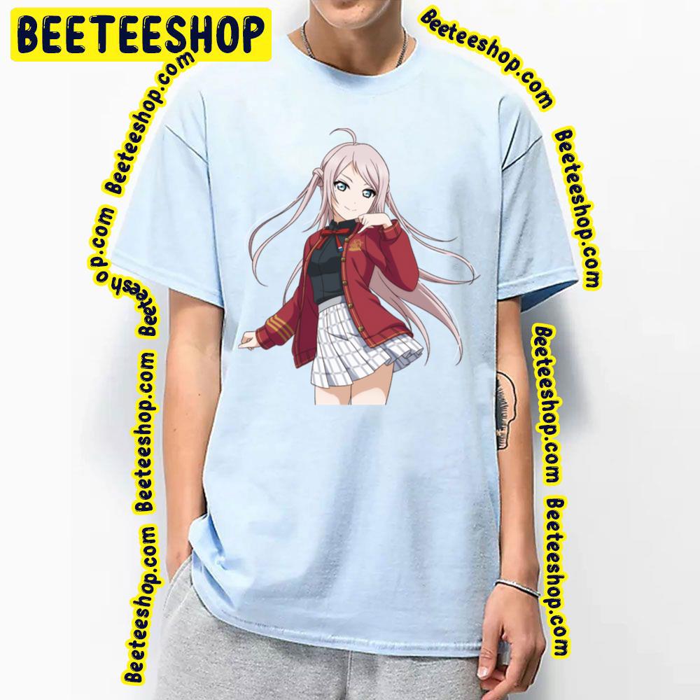 Lanzhu Zhong Nijigasaki High Second Year Love Live All Stars Trending Unisex T-Shirt Lanzhu Zhong Nijigasaki High Second Year Love Live All Stars Trending Unisex T-Shirt