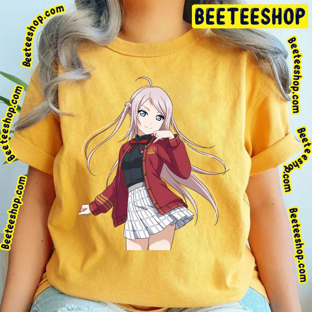 Lanzhu Zhong Nijigasaki High Second Year Love Live All Stars Trending Unisex T-Shirt Lanzhu Zhong Nijigasaki High Second Year Love Live All Stars Trending Unisex T-Shirt