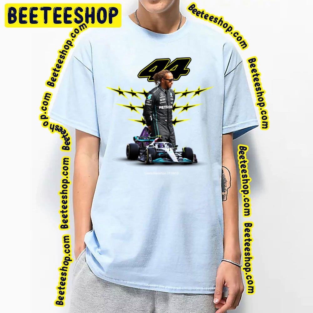 Lewis Hamilton 44 Racing Trending Unisex T-Shirt Lewis Hamilton 44 Racing Trending Unisex T-Shirt