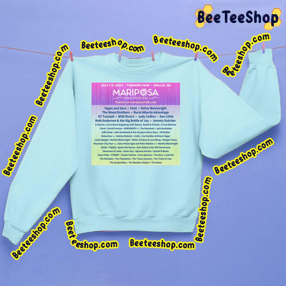 Mariposa Folk Festival Rufus Wainwright Trending Unisex Sweatshirt Mariposa Folk Festival Rufus Wainwright Trending Unisex Sweatshirt