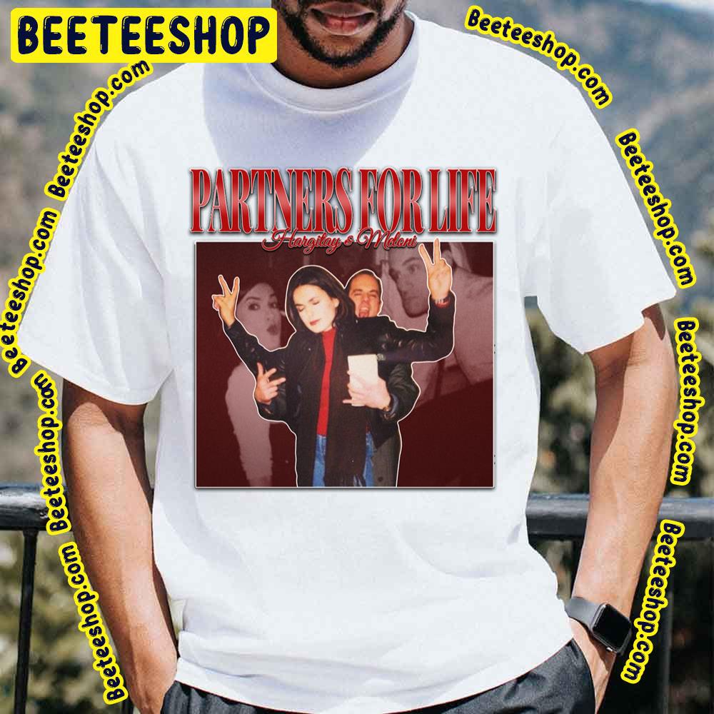 Mariska Hargitay and Chris Meloni Partners for Life 90s Inspired Vintage Homage Trending Unisex T-Shirt Mariska Hargitay and Chris Meloni Partners for Life 90s Inspired Vintage Homage Trending Unisex T-Shirt