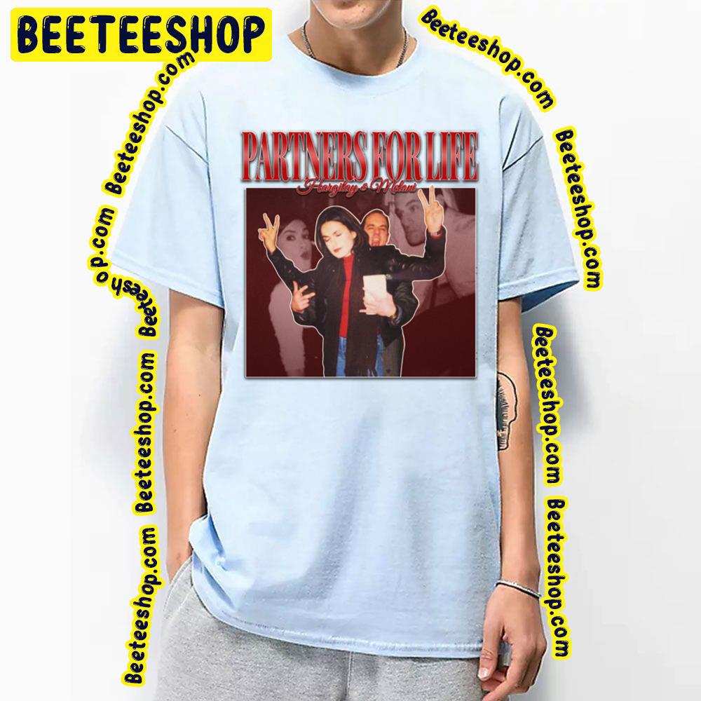 Mariska Hargitay and Chris Meloni Partners for Life 90s Inspired Vintage Homage Trending Unisex T-Shirt Mariska Hargitay and Chris Meloni Partners for Life 90s Inspired Vintage Homage Trending Unisex T-Shirt