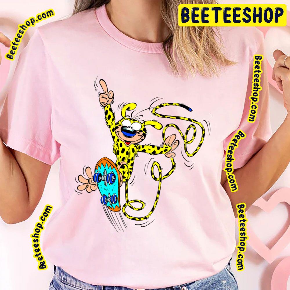 Marsupilami Skateboarding Trending Unisex T-Shirt Marsupilami Skateboarding Trending Unisex T-Shirt