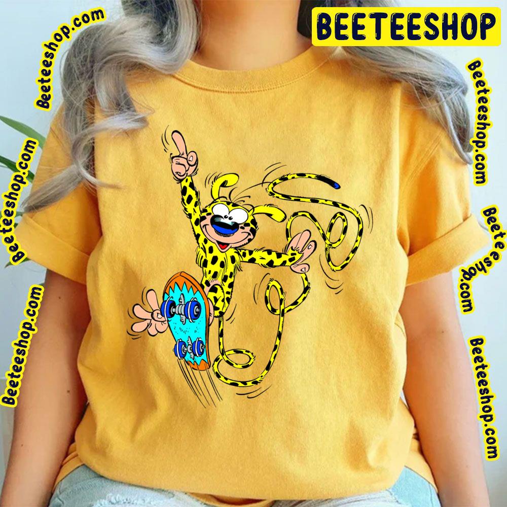 Marsupilami Skateboarding Trending Unisex T-Shirt Marsupilami Skateboarding Trending Unisex T-Shirt