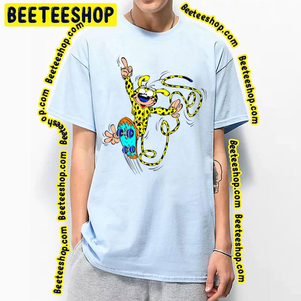 Marsupilami Skateboarding Trending Unisex T-Shirt Marsupilami Skateboarding Trending Unisex T-Shirt