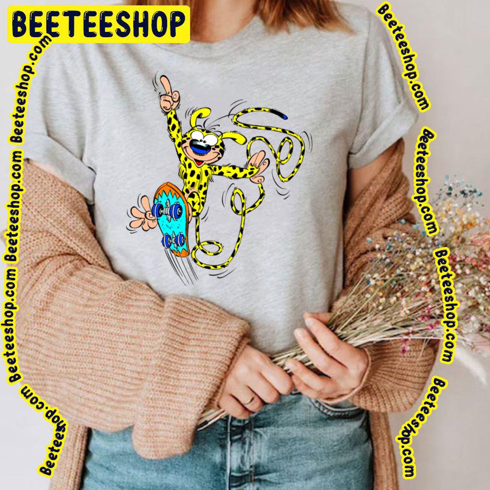 Marsupilami Skateboarding Trending Unisex T-Shirt Marsupilami Skateboarding Trending Unisex T-Shirt