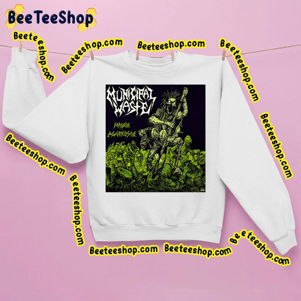 Massive Municipal Waste Zombie Art Trending Unisex Sweatshirt Massive Municipal Waste Zombie Art Trending Unisex Sweatshirt