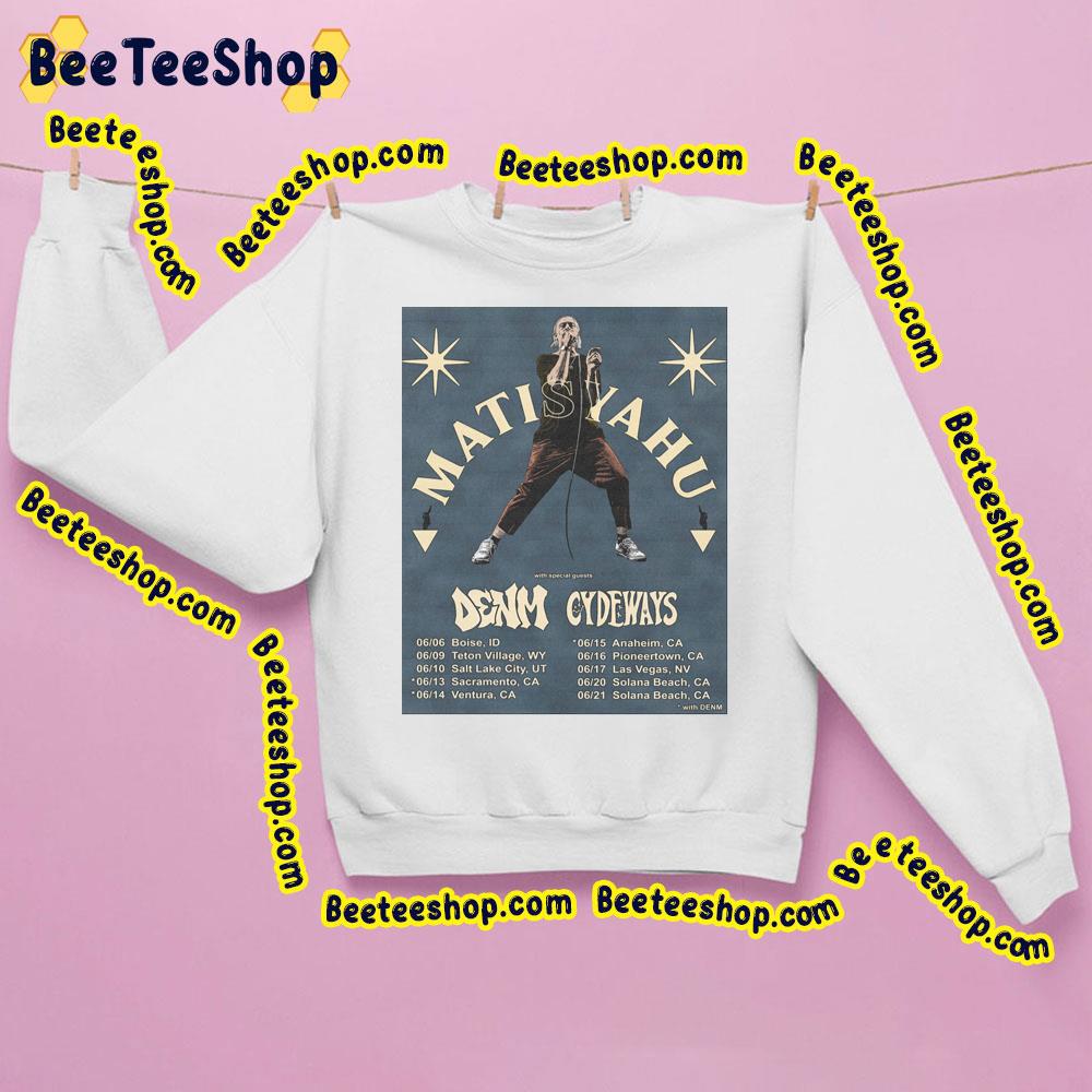 Matisyahu With Denm Cydeways 2023 Trending Unisex Sweatshirt Matisyahu With Denm Cydeways 2023 Trending Unisex Sweatshirt