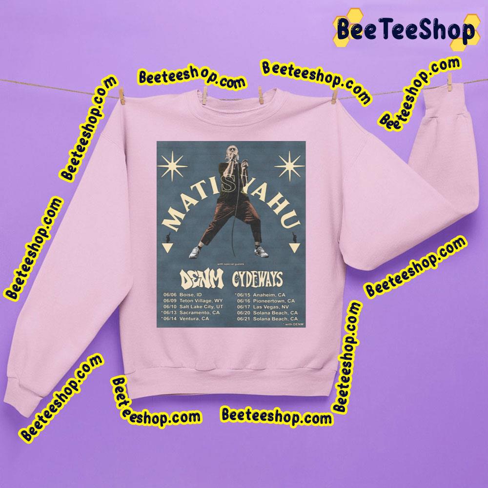 Matisyahu With Denm Cydeways 2023 Trending Unisex Sweatshirt Matisyahu With Denm Cydeways 2023 Trending Unisex Sweatshirt