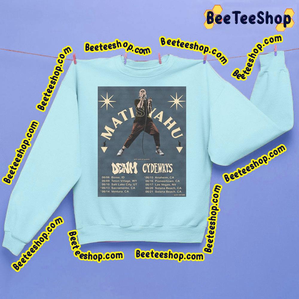 Matisyahu With Denm Cydeways 2023 Trending Unisex Sweatshirt Matisyahu With Denm Cydeways 2023 Trending Unisex Sweatshirt