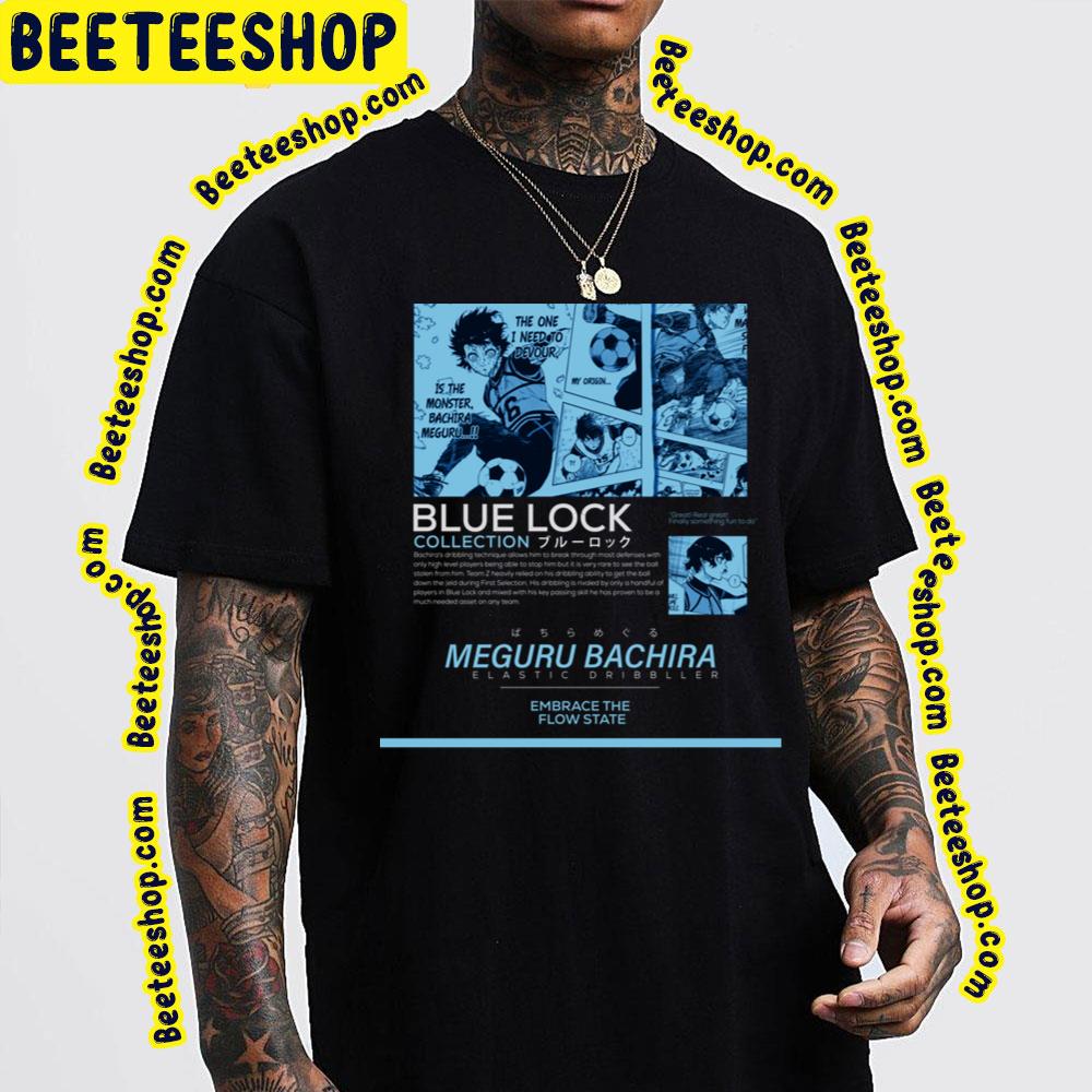 Meguru Bachira Street Wear Blue Lock Trending Unisex T-Shirt Meguru Bachira Street Wear Blue Lock Trending Unisex T-Shirt