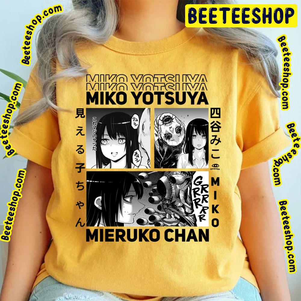Mieruko-Chan Miko Yotsuya Trending Unisex T-Shirt Mieruko-Chan Miko Yotsuya Trending Unisex T-Shirt