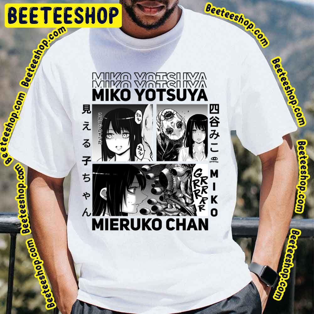Mieruko-Chan Miko Yotsuya Trending Unisex T-Shirt Mieruko-Chan Miko Yotsuya Trending Unisex T-Shirt