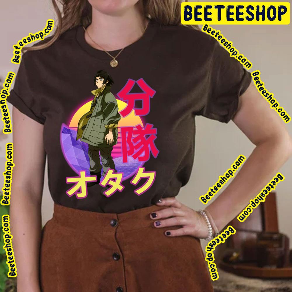 Mikazuki Augus Mobile Suit Gundam Iron Blooded Orphans G Tekketsu Retro Sunset Trending Unisex T-Shirt Mikazuki Augus Mobile Suit Gundam Iron Blooded Orphans G Tekketsu Retro Sunset Trending Unisex T-Shirt