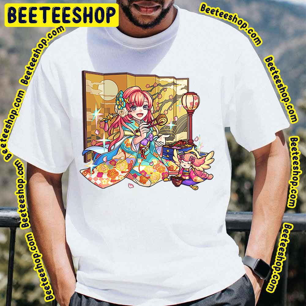 Monster Strike Happiness Solomon Ascension New Year's Trending Unisex T-Shirt Monster Strike Happiness Solomon Ascension New Year's Trending Unisex T-Shirt