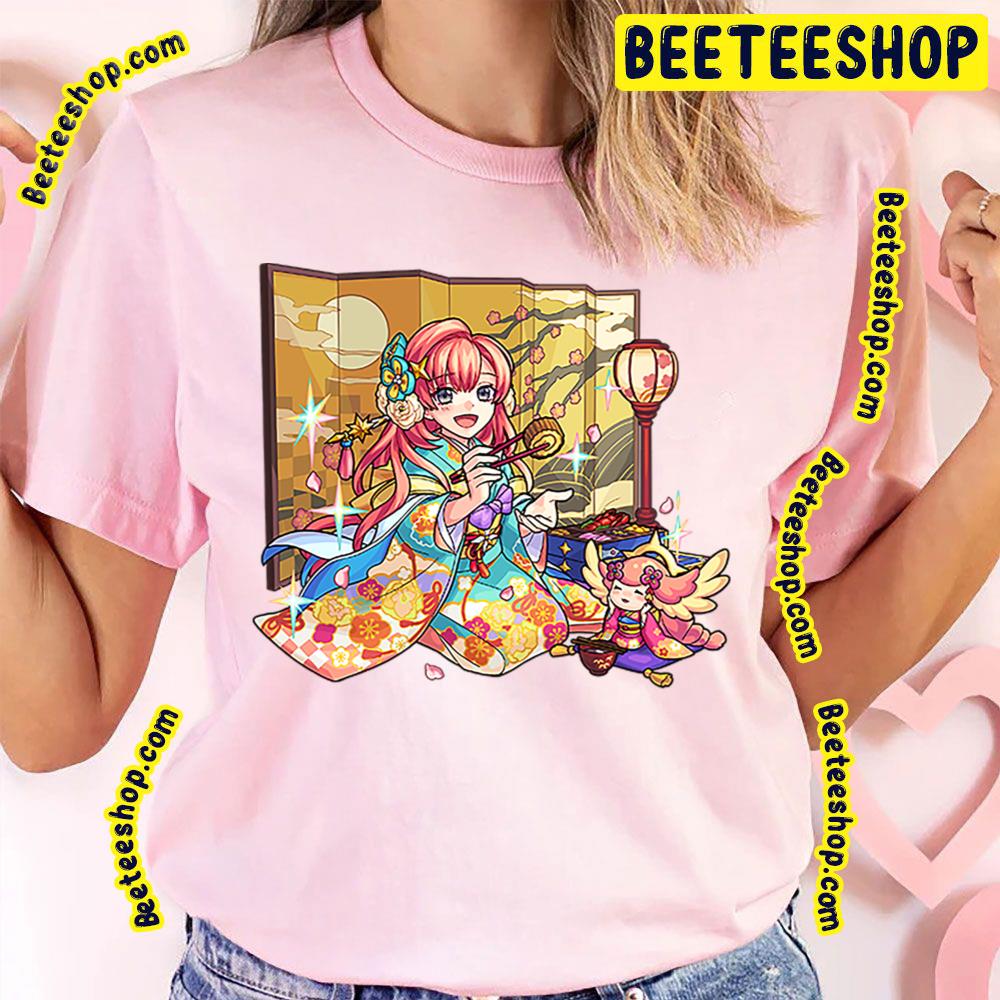 Monster Strike Happiness Solomon Ascension New Year's Trending Unisex T-Shirt Monster Strike Happiness Solomon Ascension New Year's Trending Unisex T-Shirt