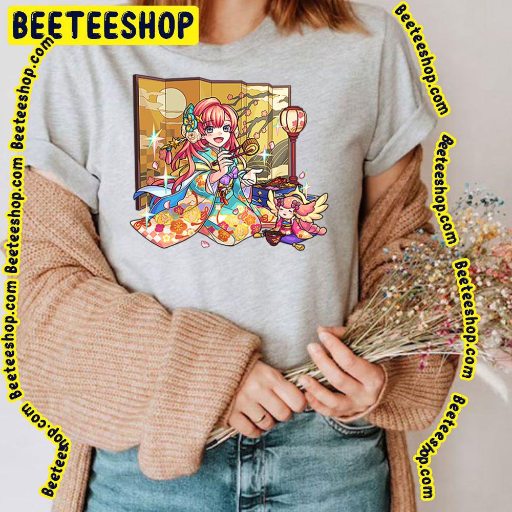 Monster Strike Happiness Solomon Ascension New Year's Trending Unisex T-Shirt Monster Strike Happiness Solomon Ascension New Year's Trending Unisex T-Shirt