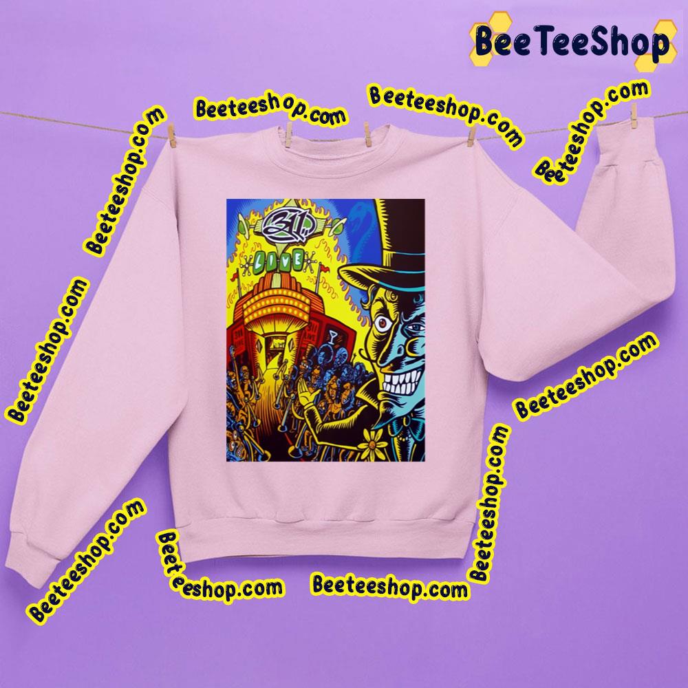 Music Punk Vintage 311 Live Trending Unisex Sweatshirt Music Punk Vintage 311 Live Trending Unisex Sweatshirt