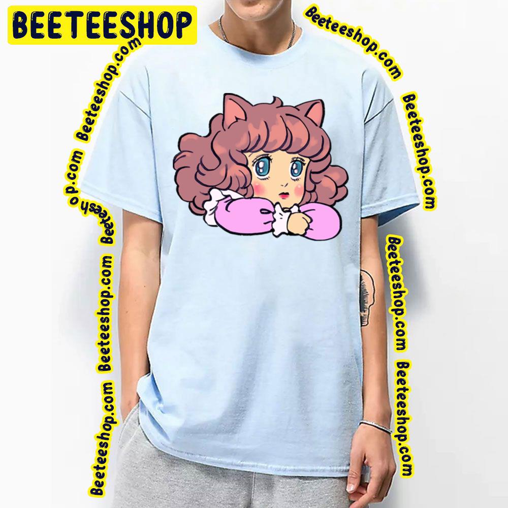 Neko Looking Up The Star Of Cottonland Trending Unisex T-Shirt Neko Looking Up The Star Of Cottonland Trending Unisex T-Shirt