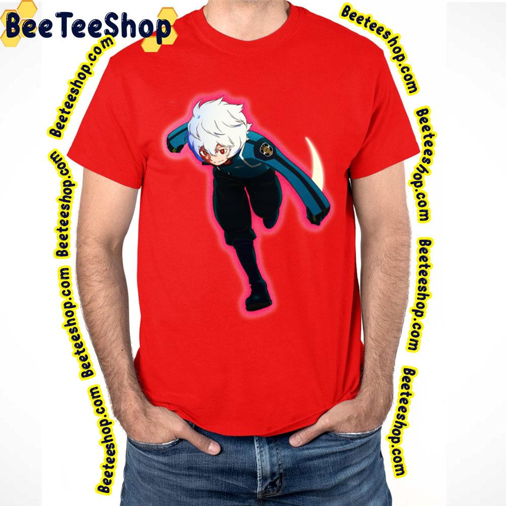 Neon Art Yuma Kuga World Trigger Trending Unisex T-Shirt Neon Art Yuma Kuga World Trigger Trending Unisex T-Shirt