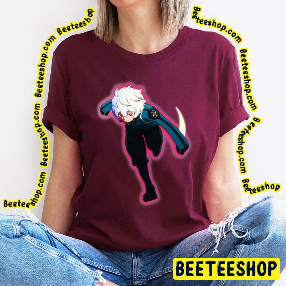 Neon Art Yuma Kuga World Trigger Trending Unisex T-Shirt Neon Art Yuma Kuga World Trigger Trending Unisex T-Shirt