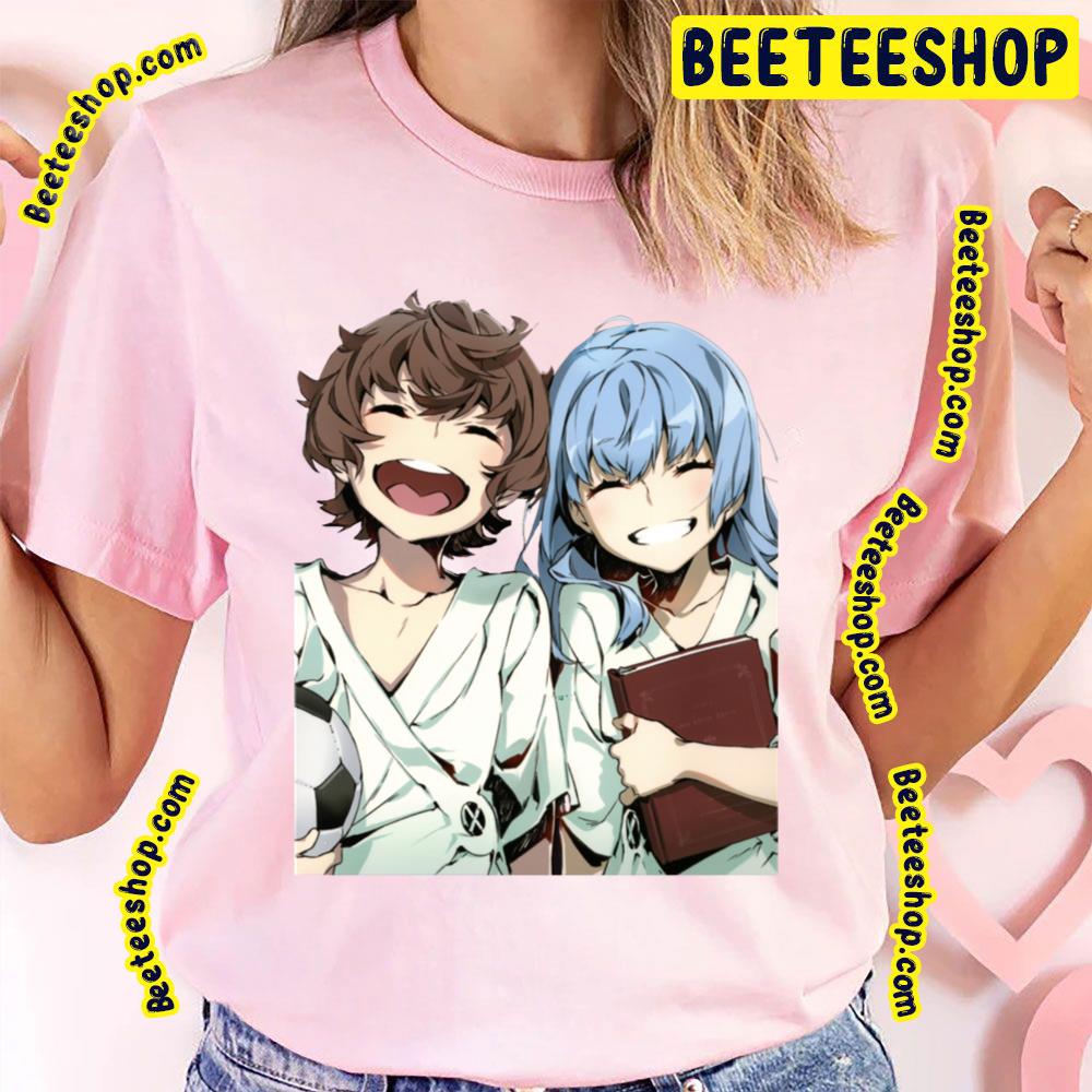 Noriko Sonozaki Katsuhira Agata Kiznaiver Trending Unisex T-Shirt Noriko Sonozaki Katsuhira Agata Kiznaiver Trending Unisex T-Shirt
