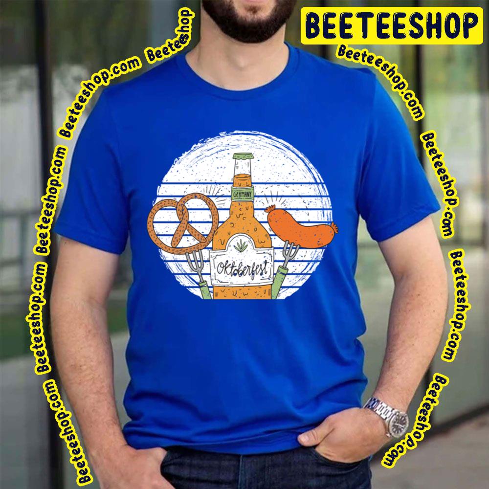 Oktoberfest German Celebration Pretzel Sausage Trending Unisex T-Shirt Oktoberfest German Celebration Pretzel Sausage Trending Unisex T-Shirt