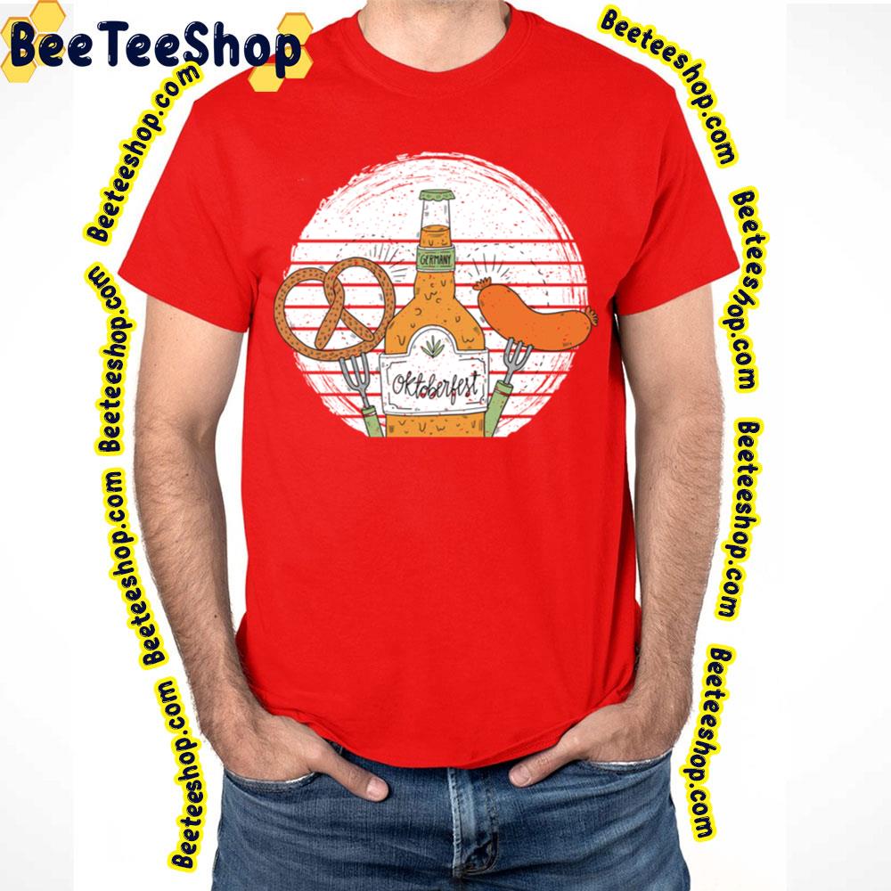 Oktoberfest German Celebration Pretzel Sausage Trending Unisex T-Shirt Oktoberfest German Celebration Pretzel Sausage Trending Unisex T-Shirt