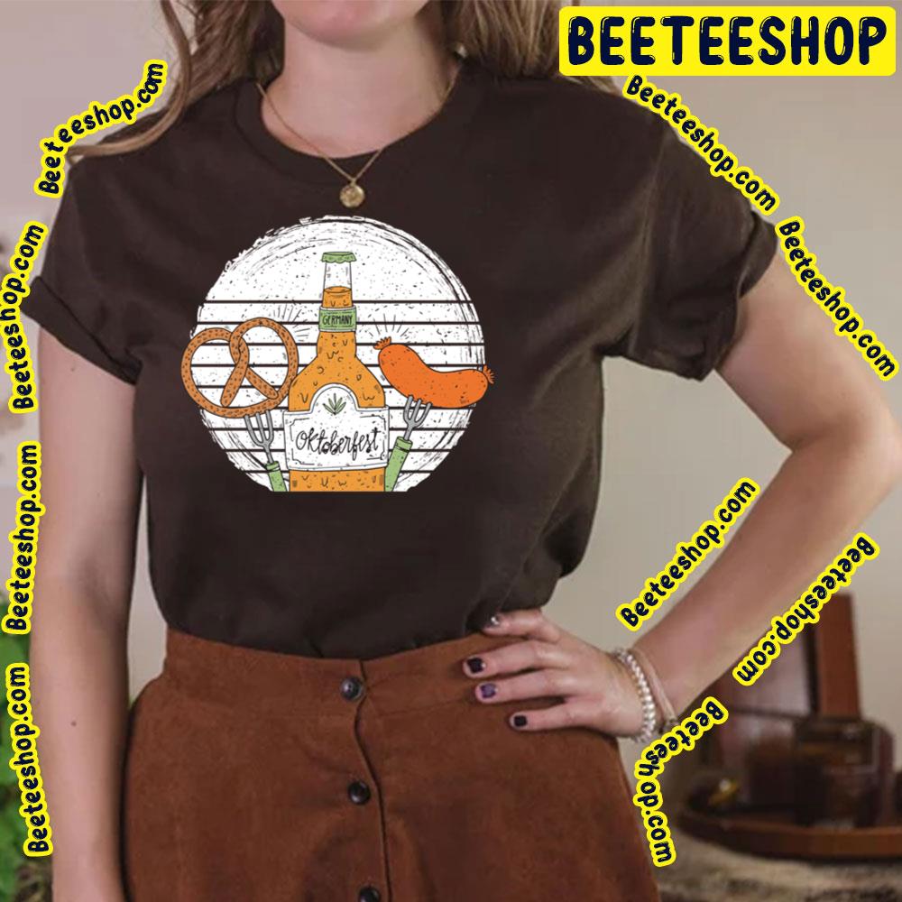 Oktoberfest German Celebration Pretzel Sausage Trending Unisex T-Shirt Oktoberfest German Celebration Pretzel Sausage Trending Unisex T-Shirt