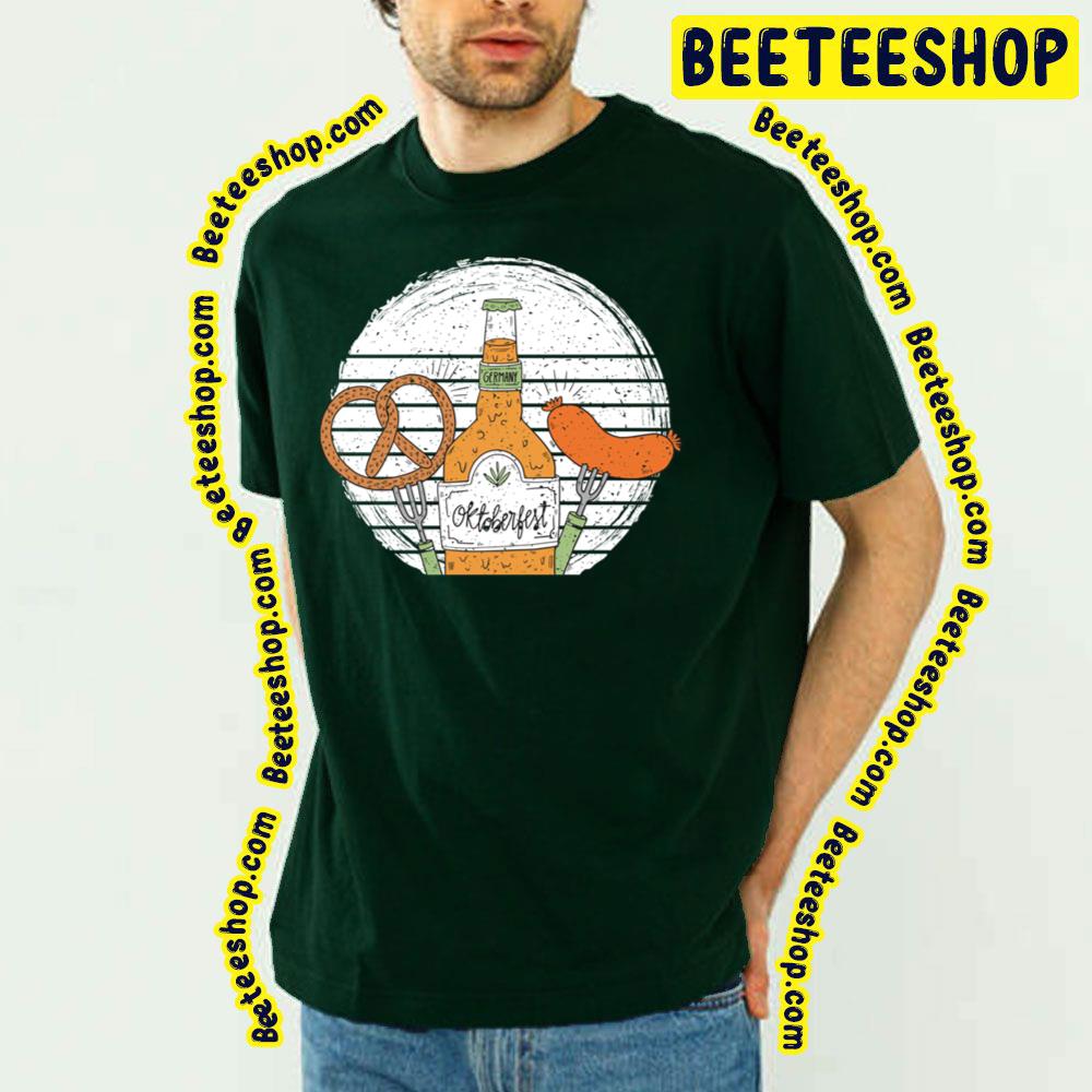 Oktoberfest German Celebration Pretzel Sausage Trending Unisex T-Shirt Oktoberfest German Celebration Pretzel Sausage Trending Unisex T-Shirt