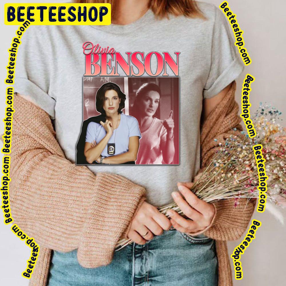 Olivia Benson 90s Inspired Vintage Homage Trending Unisex T-Shirt Olivia Benson 90s Inspired Vintage Homage Trending Unisex T-Shirt