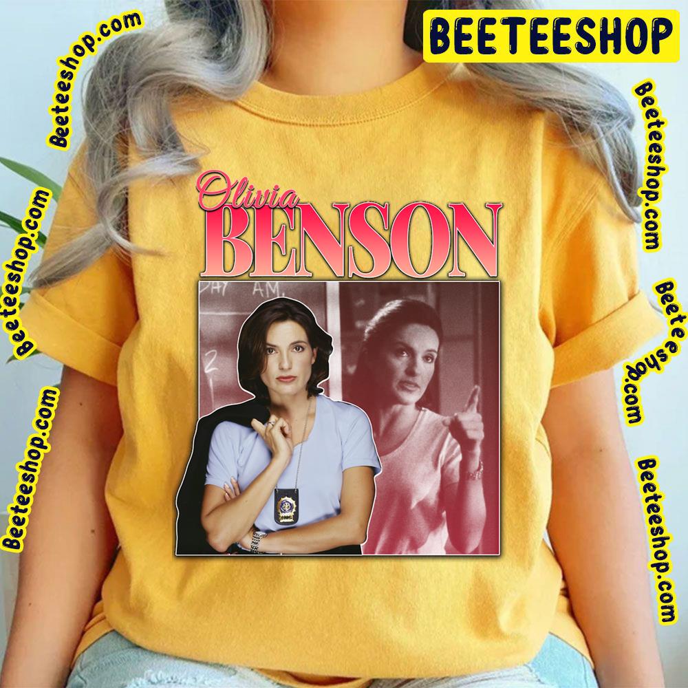 Olivia Benson 90s Inspired Vintage Homage Trending Unisex T-Shirt Olivia Benson 90s Inspired Vintage Homage Trending Unisex T-Shirt