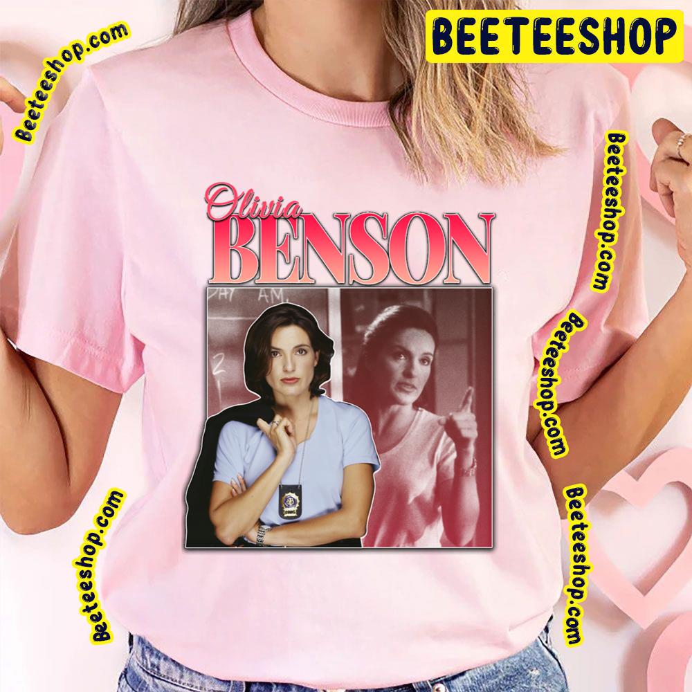 Olivia Benson 90s Inspired Vintage Homage Trending Unisex T-Shirt Olivia Benson 90s Inspired Vintage Homage Trending Unisex T-Shirt