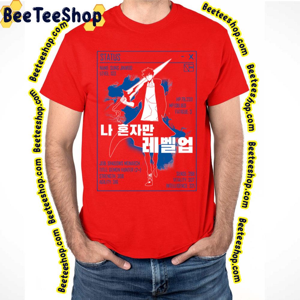 Only Leveling Ore Dake Level Up Na Kudan Trending Unisex T-Shirt Only Leveling Ore Dake Level Up Na Kudan Trending Unisex T-Shirt